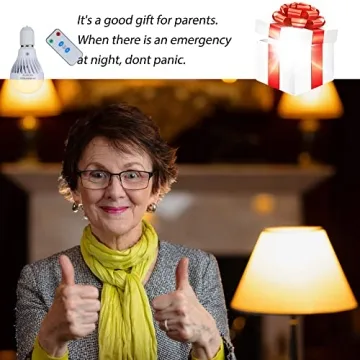 BSOD Rechargeable LED Magic Bulb Remote Controlled Lighting Solution