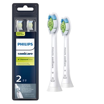 Philips Sonicare Genuine W DiamondClean Replacement Toothbrush Heads - Premium Oral Care