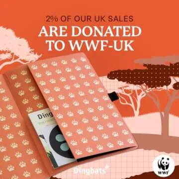 Dingbats A5 Wildlife Notebook Journal - Premium Vegan Leather