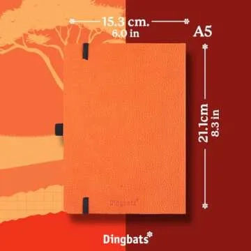Dingbats A5 Wildlife Notebook Journal - Premium Vegan Leather