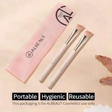 Albeaut Angled Concealer Brush for Brightening Makeup