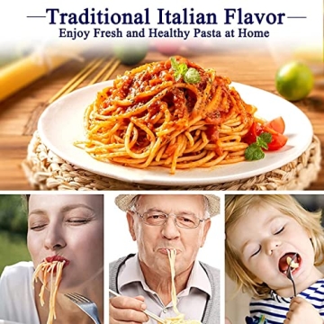 Pasta Maker Machine Stainless Steel Manual Roller for Homemade Pasta