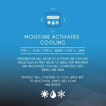 BUILTCOOL Adult Cooling Hat for Summer Activities