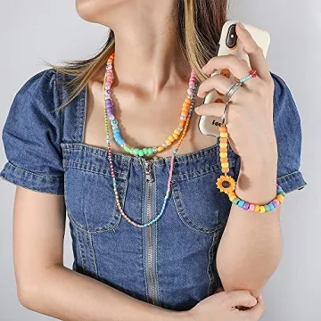 MAKERSLAND 2600+ pcs Rainbow Kandi Pony Beads Craft Kit