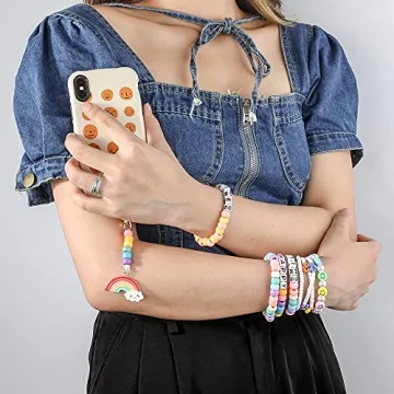 MAKERSLAND 2600+ pcs Rainbow Kandi Pony Beads Craft Kit