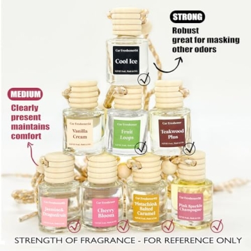 Vanilla Cream Car Air Freshener - 2 Pack