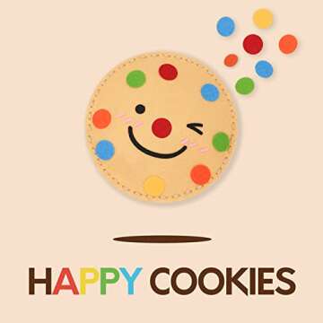 Cymbana Kids Sewing Kit Make Your Own Food Felt Plush Toy, Donuts, Ice Cream Craft Art Set for Beginners, Girls Gifts for Children Ages 6+