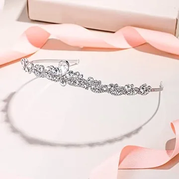 Elegant EVER FAITH Austrian Crystal Tiara for Weddings