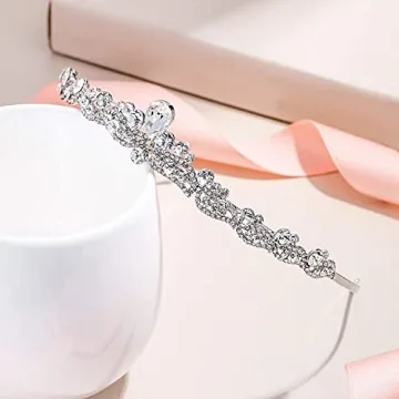 Elegant EVER FAITH Austrian Crystal Tiara for Weddings