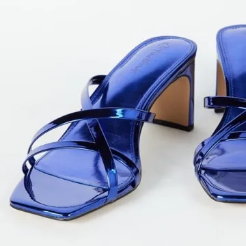 The Drop Amelie Strappy Heeled Sandal Timeless Wardrobe Staple