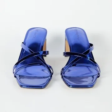 The Drop Amelie Strappy Heeled Sandal Timeless Wardrobe Staple