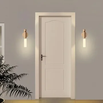 LANDGOO Motion Sensor Night Lights - Elegant Rechargeable Illumination