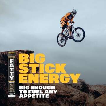 FATTY Grass-Fed Beef Smoked Meat Sticks - High Protein Snack