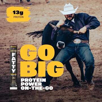 FATTY Grass-Fed Beef Smoked Meat Sticks - High Protein Snack