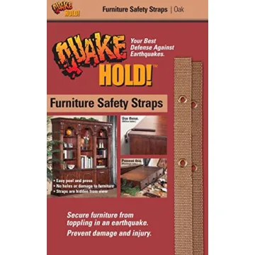 Quakehold! Furniture Strap Kit for Earthquake Safety