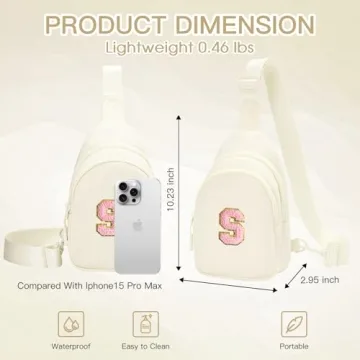 Stylish Viverte Initial Sling Bag for Girls & Women