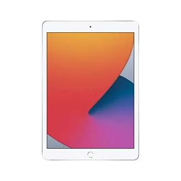 2020 Apple iPad (10.2-inch, Wi-Fi, 32GB) - Silver (8th Generation)