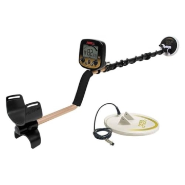 Fisher Labs GOLDBUG Pro Coil Combo Gold Metal Detector with 5 Inch and 10 Inch Waterproof Search Coi...