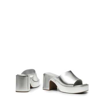 DREAM PAIRS High Chunky Platform Heels for Women Fashion Comfort Slip on Square Open Toe Block Heel ...