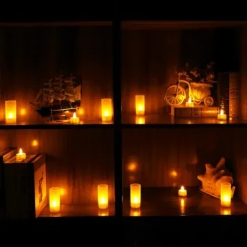 Rechargeable Flameless Flickering Candle Set for Every Occasion