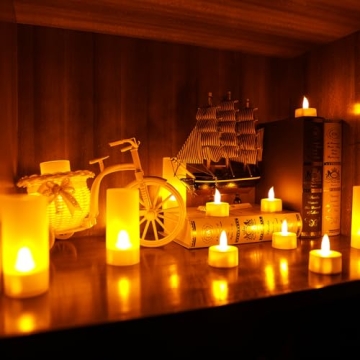 Rechargeable Flameless Flickering Candle Set for Every Occasion