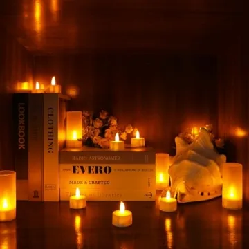 Rechargeable Flameless Flickering Candle Set for Every Occasion