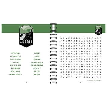 National Parks Word Search Puzzles for Nature Lovers