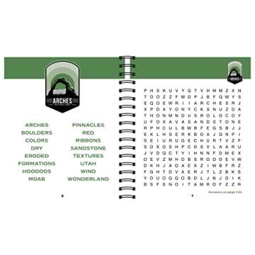 National Parks Word Search Puzzles for Nature Lovers