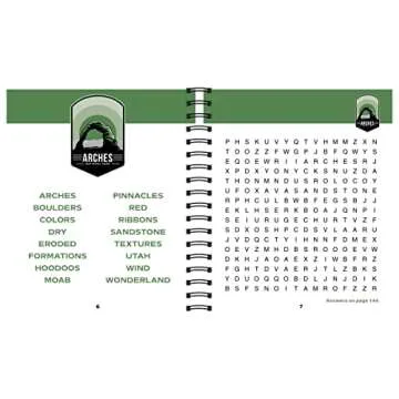 National Parks Word Search Puzzles for Nature Lovers