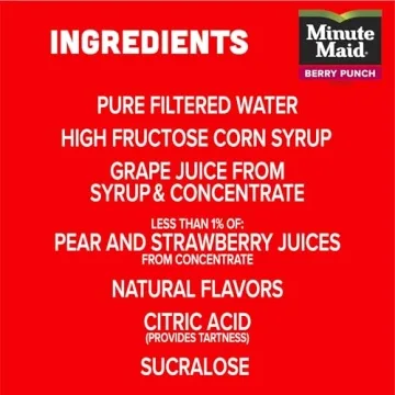 Minute Maid Berry Punch - Refreshing Fruit Drink 59 Fl Oz