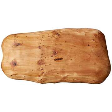 Enrico Root Wood Large Platter – Unique Hand-Carved Art