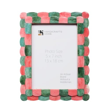 Handicrafts Home Photo Picture Frame - 5x7 Handmade Gift Photo Frame