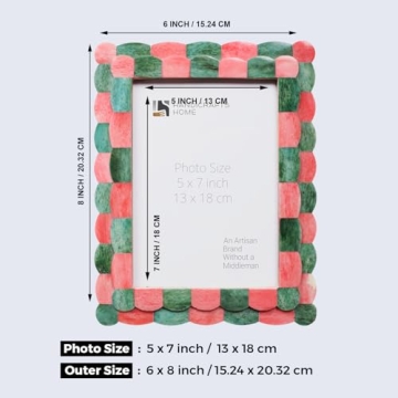 Handicrafts Home Photo Frame - Unique 5x7 Design