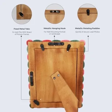Handicrafts Home Photo Frame - Unique 5x7 Design