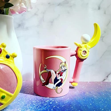 JUST FUNKY Sailor Moon Mug for Anime Lovers 13 oz
