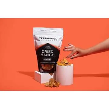 Terrasoul Superfoods Organic Dried Mango Slices - 16 Oz