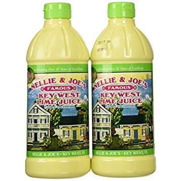 Nellie & Joe's Key West Lime Juice Pack of 2 (32oz Total)
