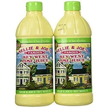 Nellie & Joe's Key West Lime Juice Pack of 2 (32oz Total)