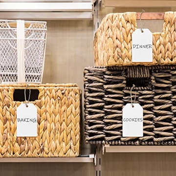 40 Mini Chalkboard Tags for Gift Labelling and Crafts