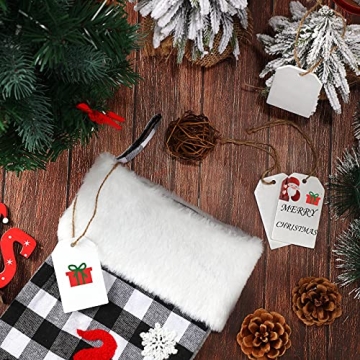 40 Mini Chalkboard Tags for Gift Labelling and Crafts