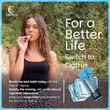 Craving Relief Inhaler (3-Piece) - Natural Quit Smoking Substitute, Nicotine & Tobacco-Free, Cigtrus...