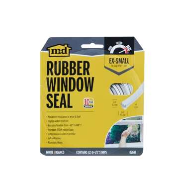 All Weather EPDM Rubber Weatherseal for Drafts and Dust