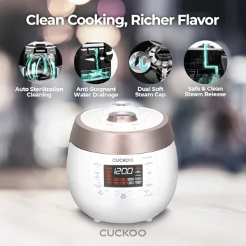CUCKOO CRP-RT0609FW Rice Cooker 6-Cup Twin Pressure