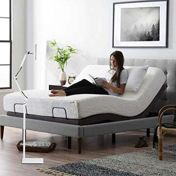 Spessn Adjustable Tablet Floor Stand Universal 360-degree Rotatable Metal Tablet Holder Phone Stand ...