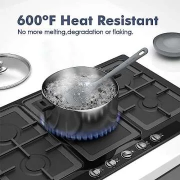 ChefAide Silicone Spatula Set for Effortless Cooking