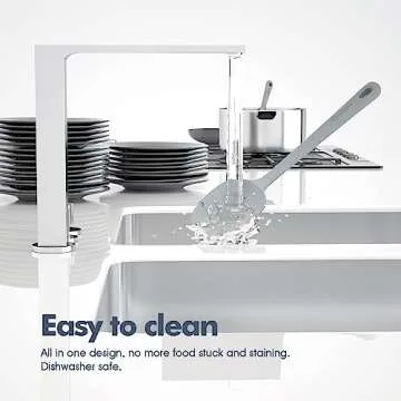 ChefAide Silicone Spatula Set for Effortless Cooking