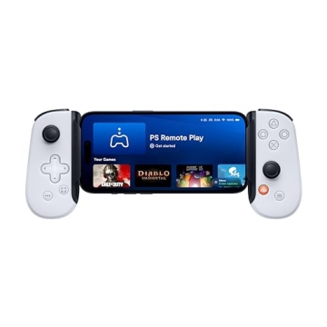 BACKBONE One Mobile Gaming Controller for iPhone (Lightning) - PlayStation Edition - 2nd Gen - Turn ...