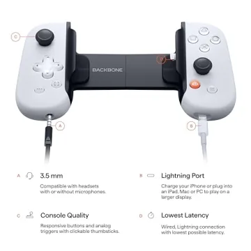 BACKBONE One Mobile Gaming Controller for iPhone  - PlayStation Edition