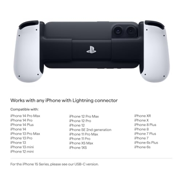 BACKBONE One Mobile Gaming Controller for iPhone  - PlayStation Edition