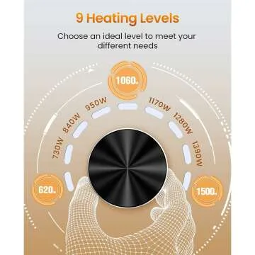 Haimmy 42in Outdoor Electric Patio Heater